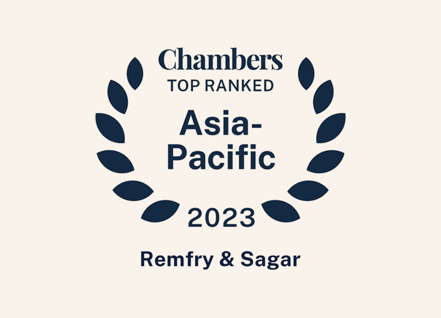 Remfry & Sagar Chambers Asia-Pacific: 2016 - 2023