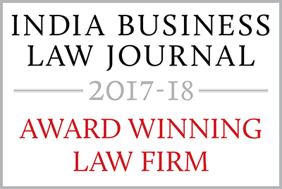 India Business Law Journal Awards 2017-18
