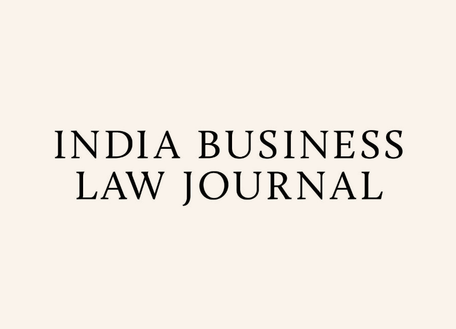 Remfry & Sagar India Business Law Journal 2019