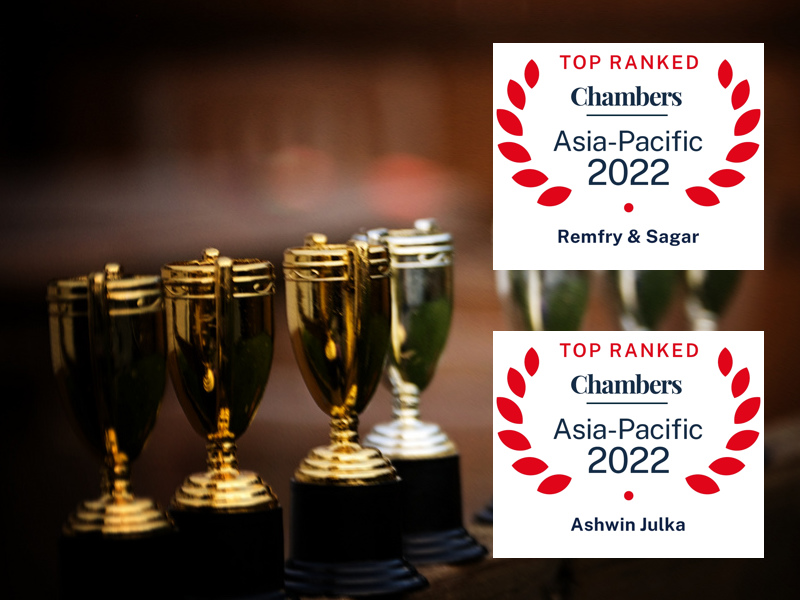 Chambers Asia-Pacific Rankings 2022