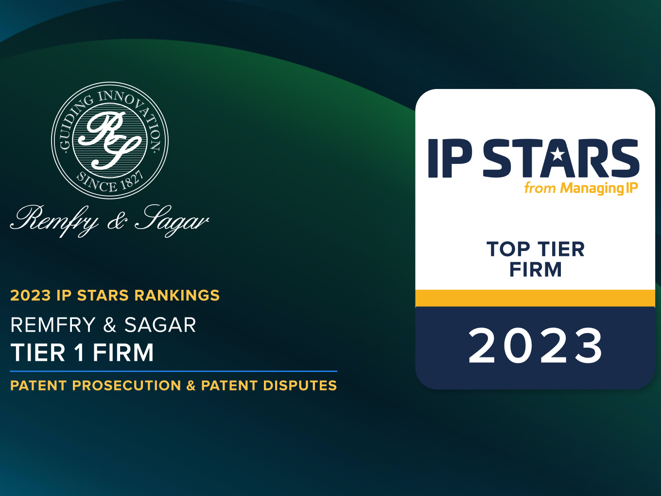 Managing IP’s IP STARS 2023 Patent Rankings
