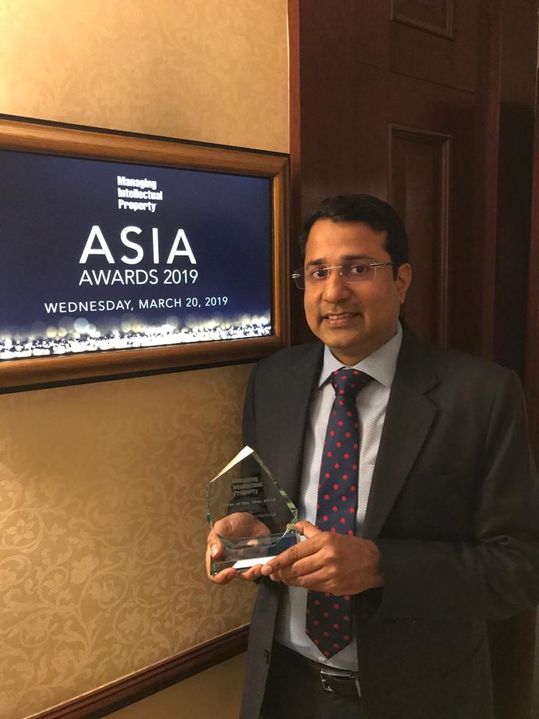  Double Win at the MANAGING IP Asia Awards 2019