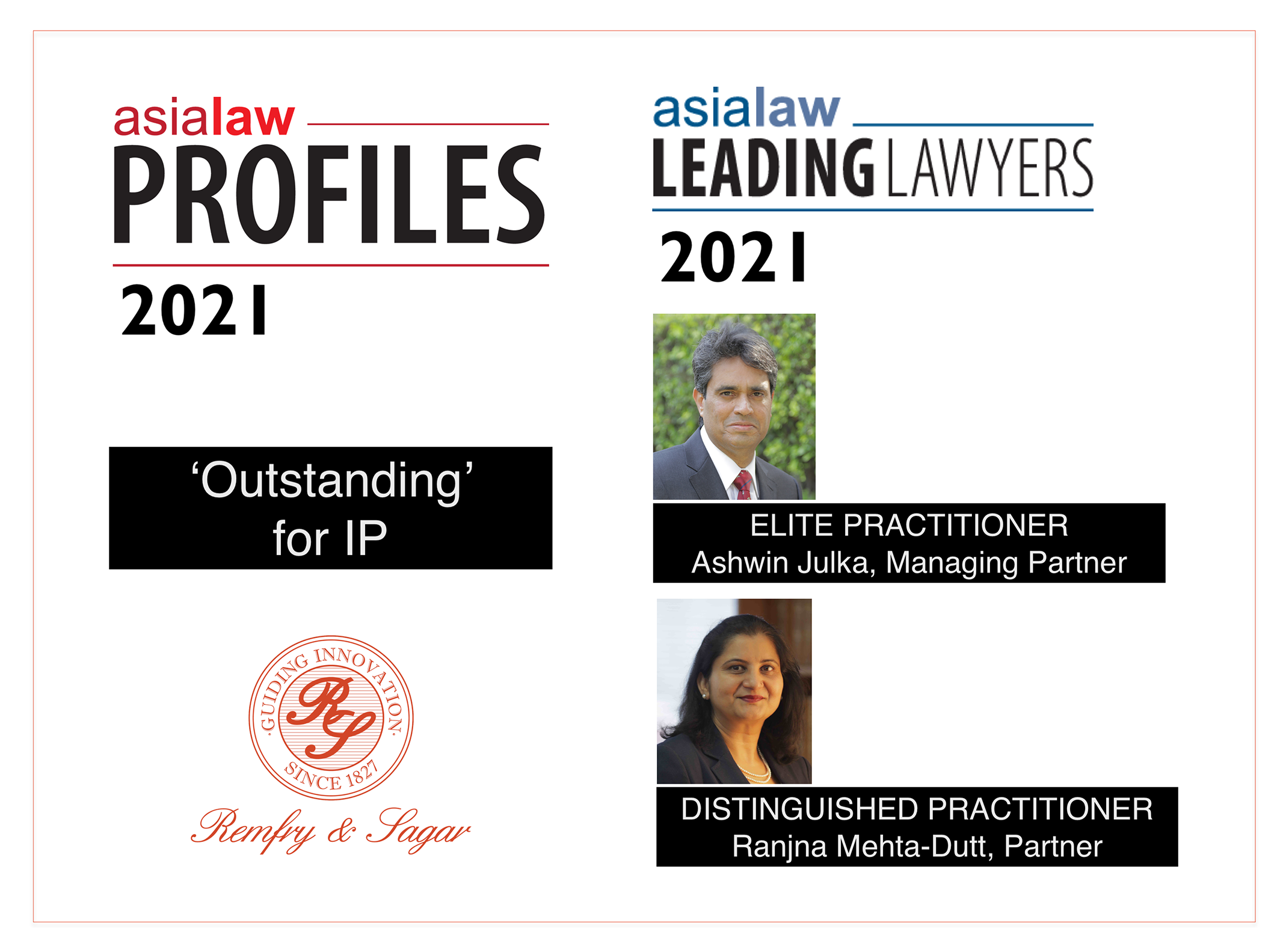  Asialaw Profiles & Leading Lawyers 2021